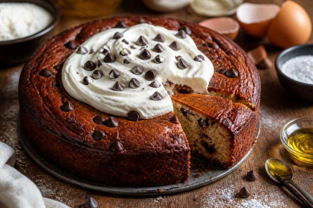 Gâteau Skyr pépites chocolat : facile et gourmand