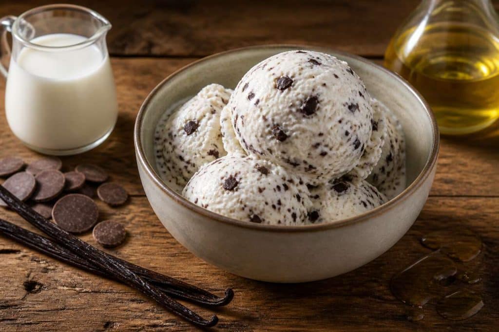 Glace stracciatella maison facile à préparer