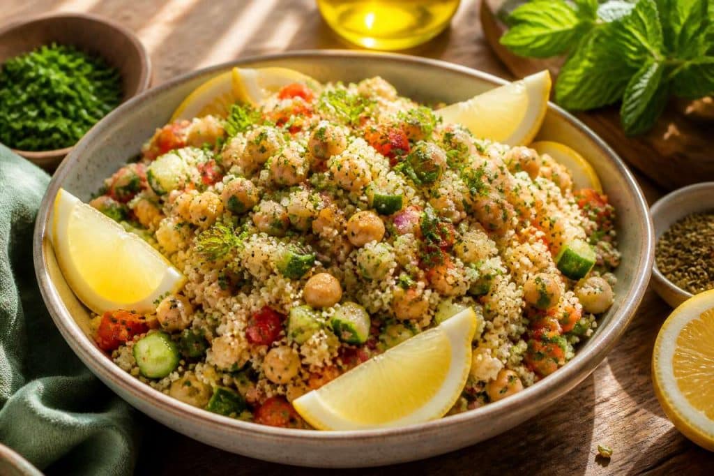 Taboulé de quinoa sans cuisson : la recette express