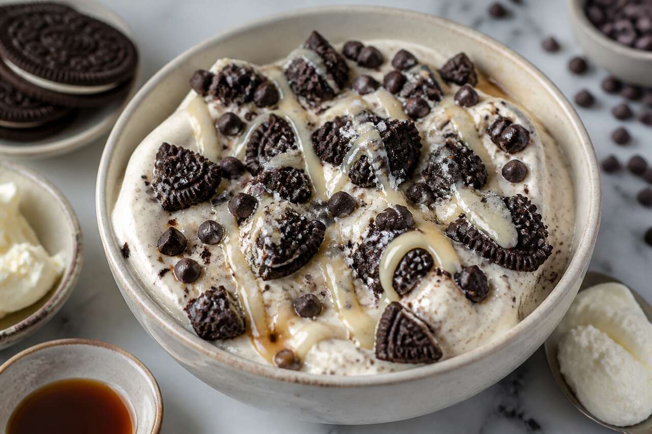Glace vanille mascarpone façon McFlurry maison !