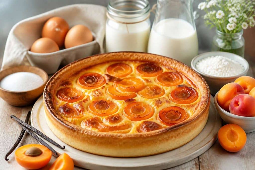 Flan pâtissier aux abricots : gourmandise facile à faire