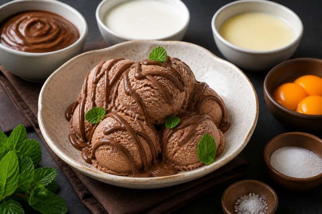 Glace maison au Nutella : délice garanti