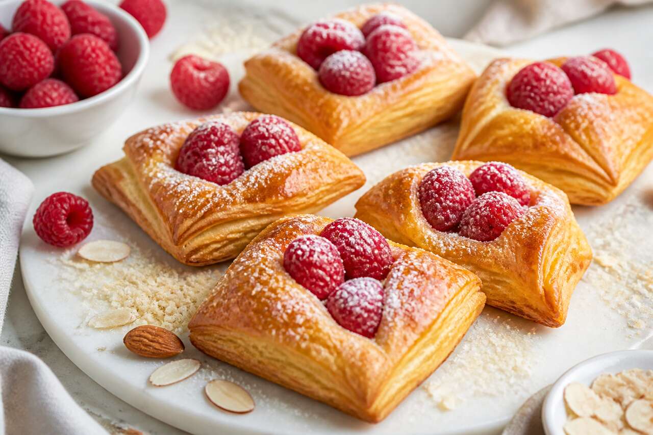Mirlitons aux framboises : douceurs sucrées pour dessert réussi