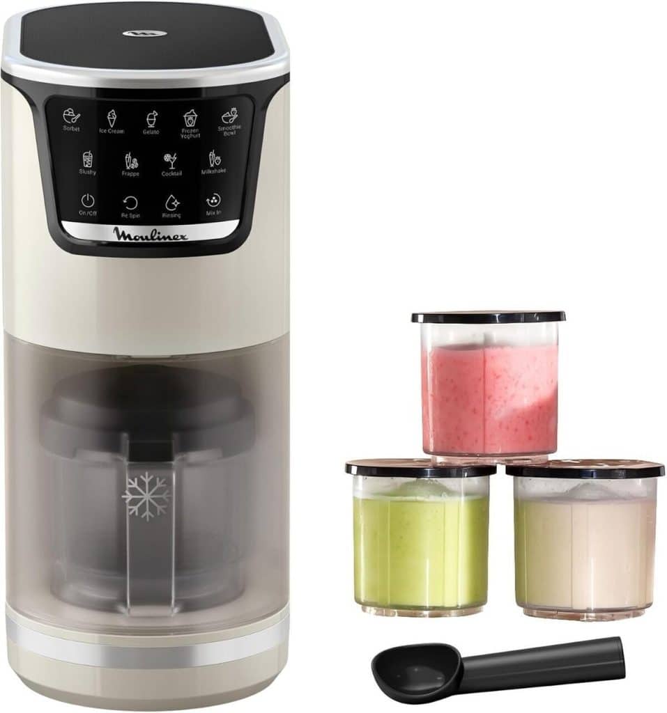 Test : moulinex Dolci, la machine à glaces multifonction