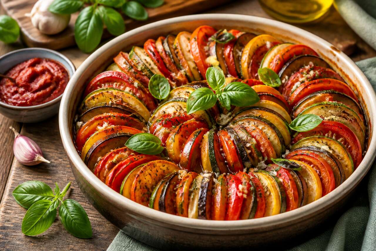 Ratatouille légère à l'Airfryer : la recette minceur et gourmande
