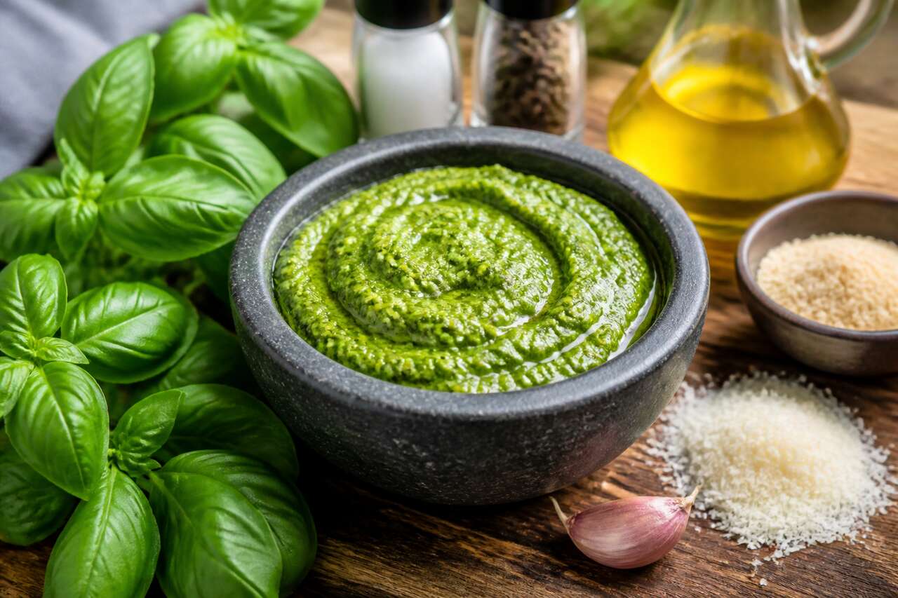 Pesto au basilic maison : la recette facile sans pignons