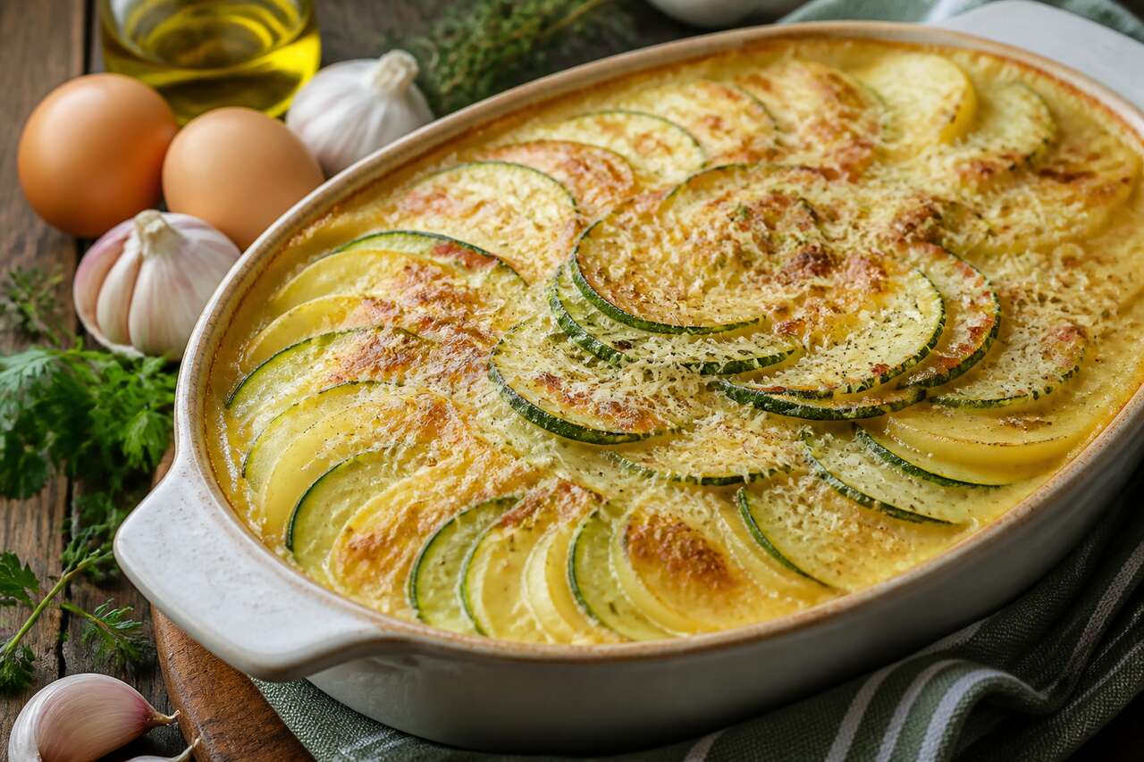 Gratin de courgettes fondant : la recette express et gourmande