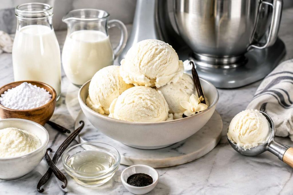Glace italienne rapide avec KitchenAid maison
