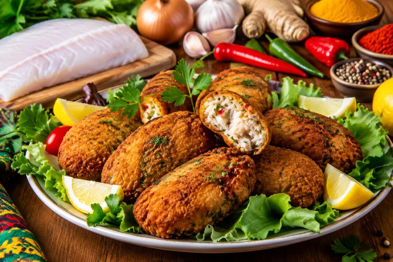 Croquettes camerounaises croustillantes savoureuses