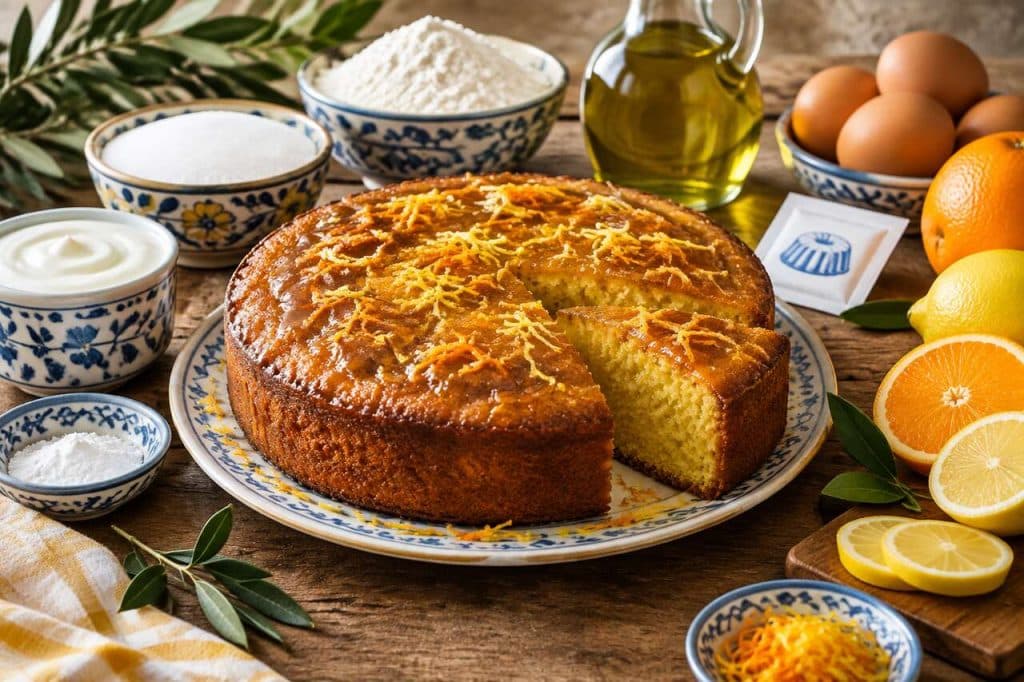 Gâteau yaourt huile d'olive : saveurs méditerranéennes