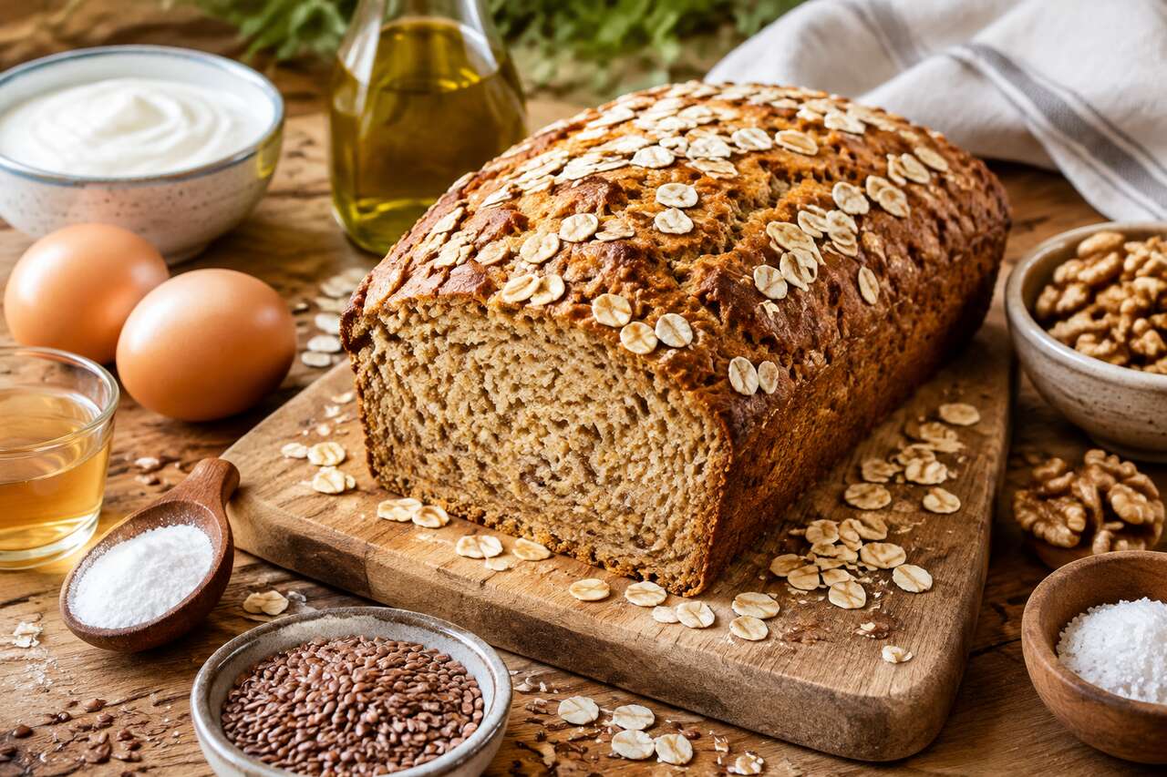 Pain d'avoine sans farine : la recette idéale pour diabétiques