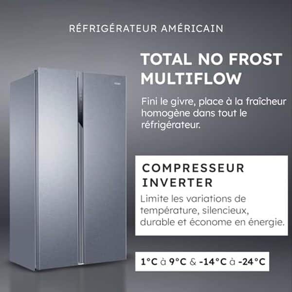 Découvrez notre test détaillé du réfrigérateur américain Haier HSR3918ENPG : efficacité énergétique, design inox et fonctionnalités innovantes analysées.