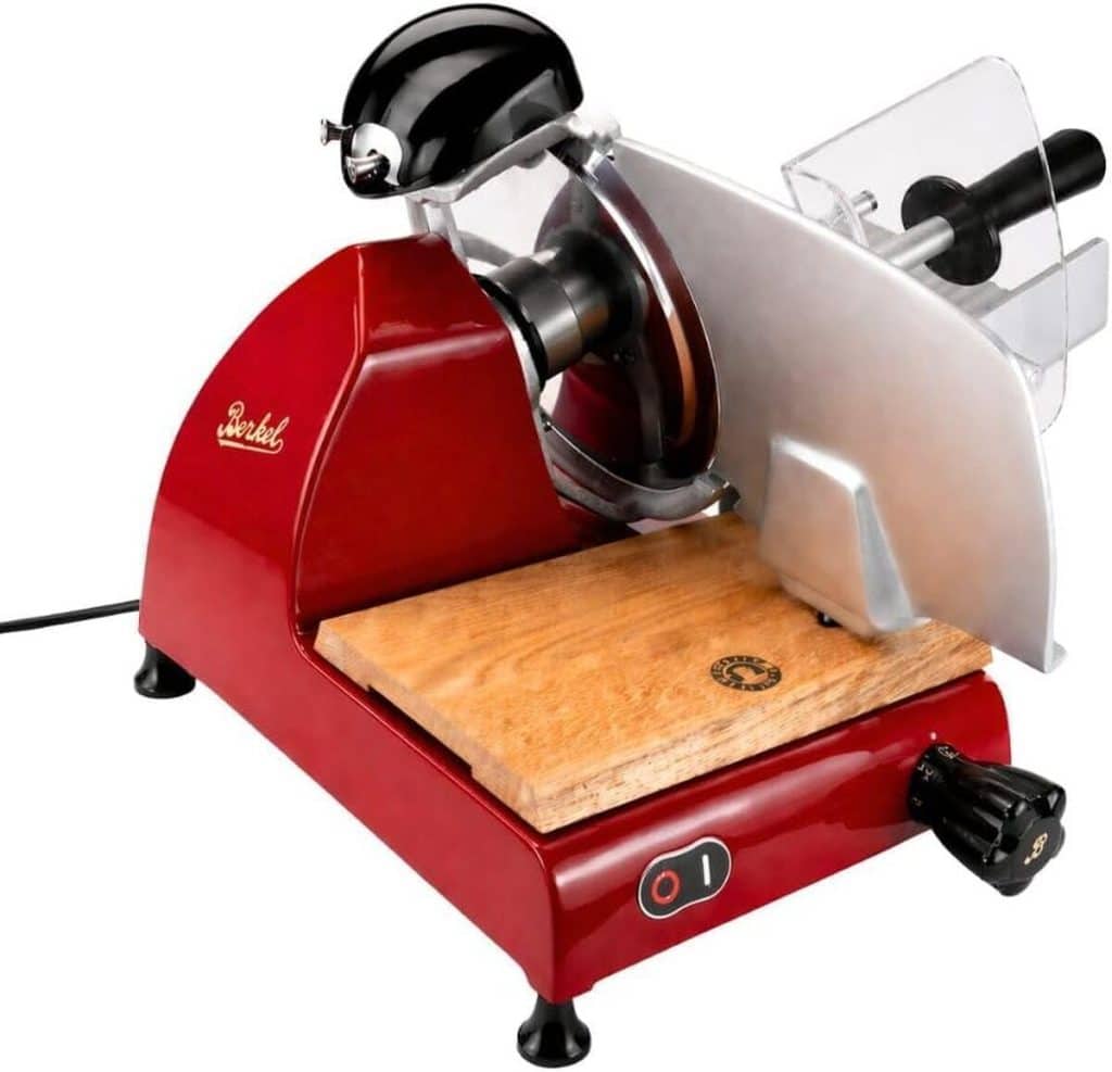 Test Berkel Red Line 250 trancheuse professionnelle rouge