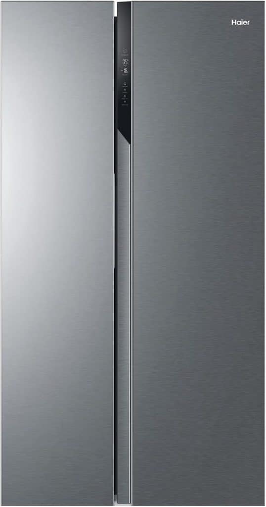 Test : réfrigérateur américain Haier HSR3918ENPG, efficacité et design inox