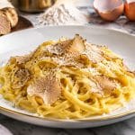 Tagliatelles truffe blanche d'Alba raffinées