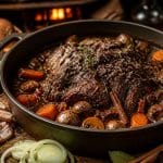Sanglier mijoté épicé en cocotte