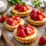 Mini-tartelettes crème pâtissière gourmandes