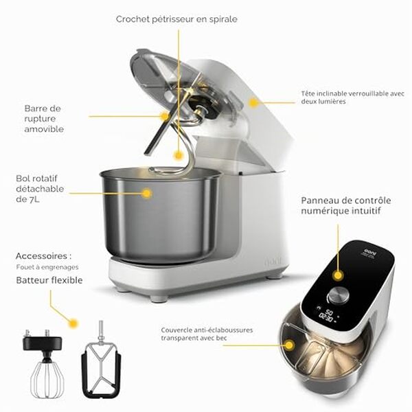 Découvrez notre test détaillé du pétrin Ooni Halo Pro : performances, caractéristiques et verdict d'un équipement professionnel pour votre cuisine à domicile.