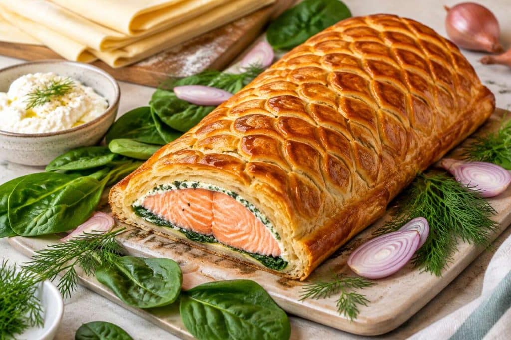 Saumon en croûte gourmand et simple à faire