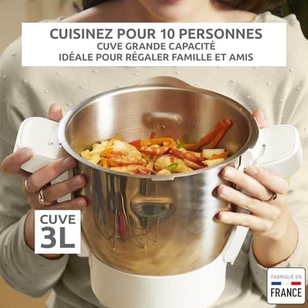 Découvrez notre test détaillé du robot cuiseur Moulinex Companion avec ses 14 fonctions et sa grande capacité XL. Avis, caractéristiques et performances.