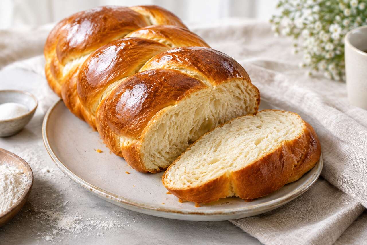 Brioche moelleuse sans beurre : la recette légère et gourmande