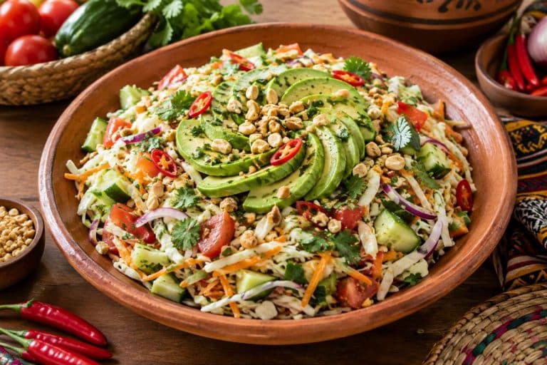 Salade africaine simple et délicieuse à réaliser