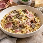 Coquillettes jambon truffe revisitées pour surprendre vos invités !
