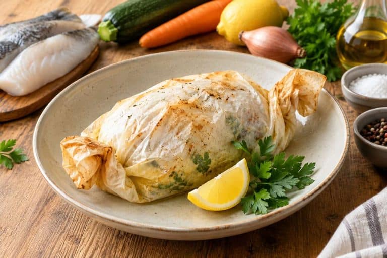 Lieu noir en papillote simple et délicieux