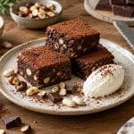 Brownie haricots blancs chocolat noisettes léger