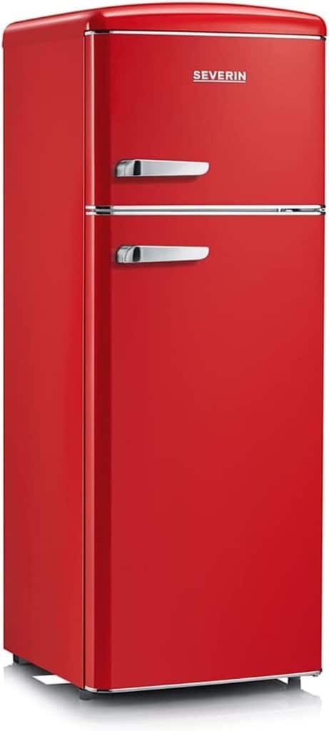Test du réfrigérateur rétro Severin RKG 8930 : design et fonctionnalité