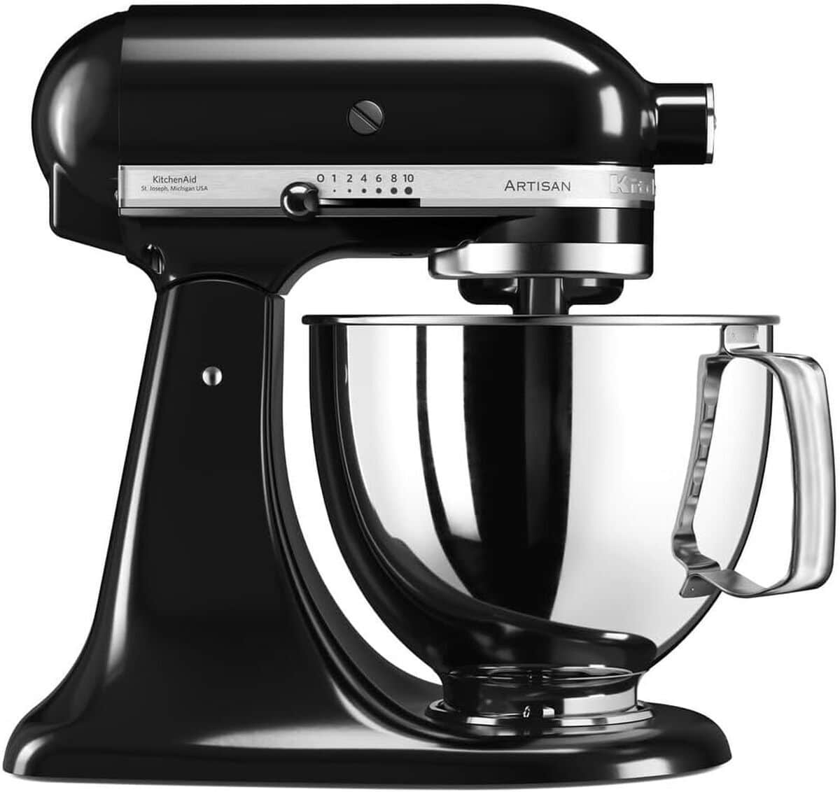 Test KitchenAid Artisan : robot pâtissier multifonctions noir onyx