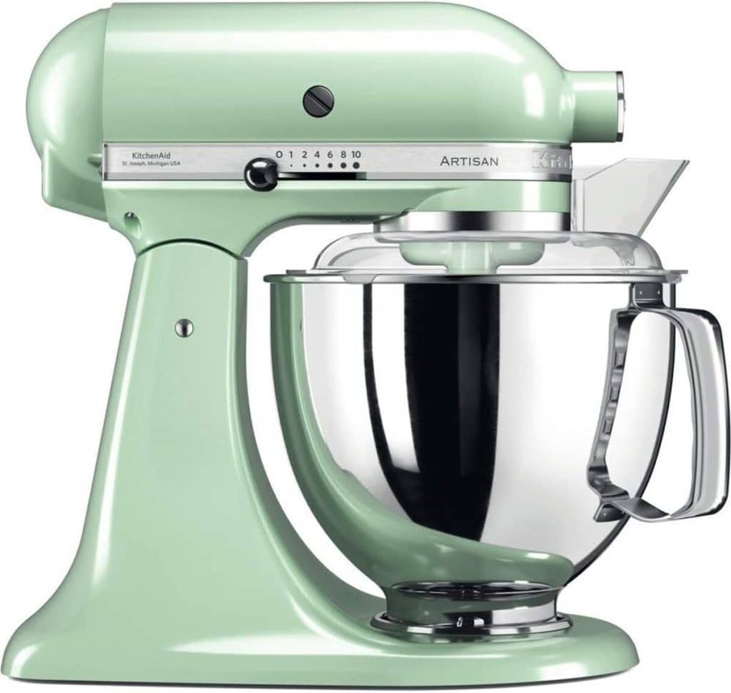 Test robot pâtissier KitchenAid Artisan pistache